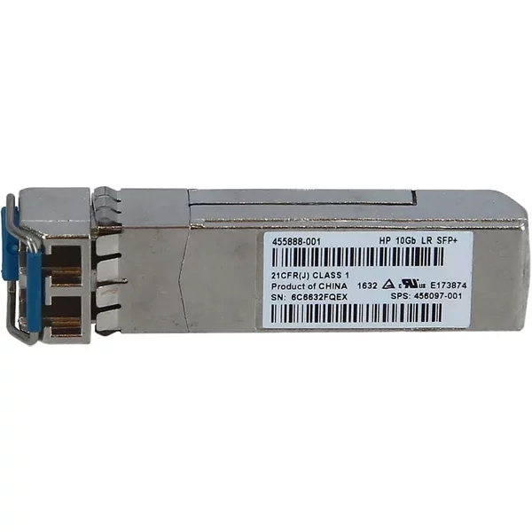Hp 456097-001 | 10Gb/S 10Gbase-Lr Single-Mode Fibre 1310Nm 10Km Fibre Channel Duplex Lc Connector Sfp+ Transceiver Module-image