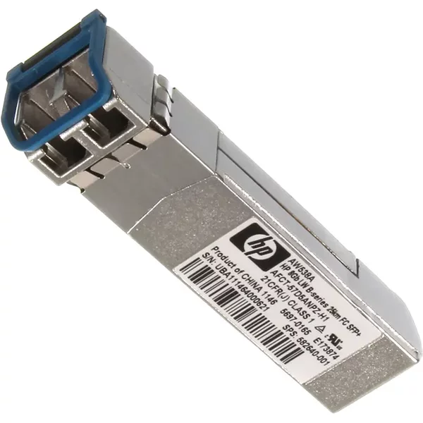Hp AW538A | B-Series 8Gbase-Lr Extended Long Wave Single-Mode Fibre 1310Nm 25Km Fibre Channel Duplex Lc Connector Sfp+ Transceiver Module-image