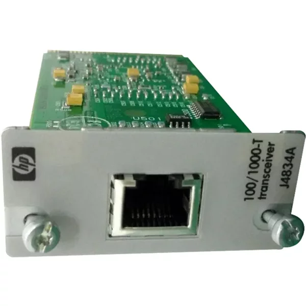 Hp J4834-61101 | Procurve 1Gb/S 100/1000Base-T Copper Mode 100M RJ-45 Connector Gbic Transceiver Module-image
