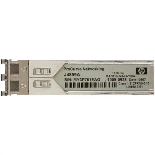 Hp J4859-69001 | Procurve X121 1Gb/S 1000Base-Lx Single-Mode Fibre 1310Nm 3Km Duplex Lc Connector Sfp (Mini-Gbic) Transceiver Module-image