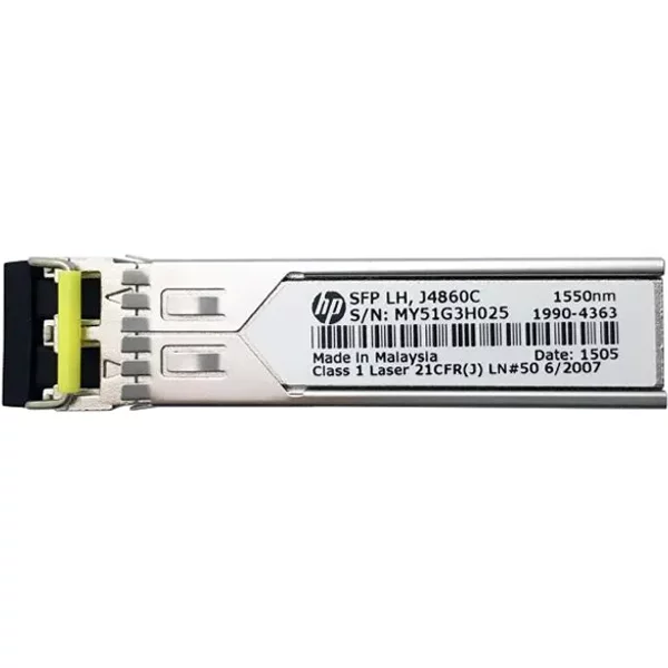 Hp J4860-69001 | Procurve X121 1Gb/S 1000Base-Lh Single-Mode Fibre 1550Nm 70Km Duplex Lc Connector Sfp (Mini-Gbic) Transceiver Module-image