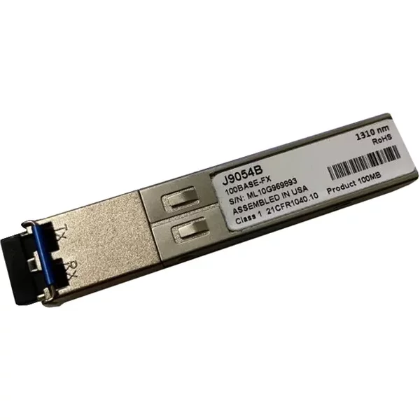 Hp J9054B | Procurve X111 100Mbps 100Base-Fx Multi-Mode Fibre 1310Nm 2Km Duplex Lc Connector Sfp Transceiver Module-image
