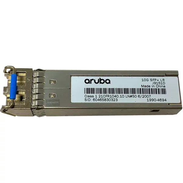 Hp J9151D | Aruba X132 10Gb/S 10Gbase-Lr Single-Mode Fibre 1310Nm 10Km Duplex Lc Connector Sfp+ Transceiver Module-image