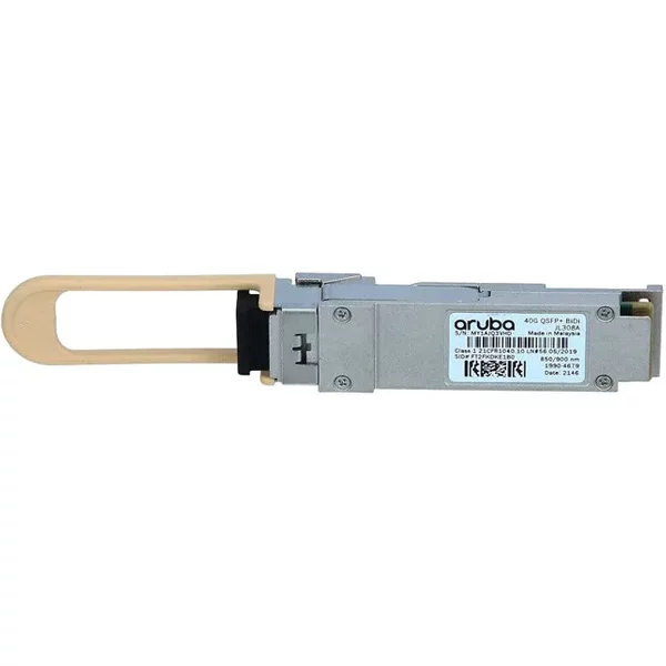 Hp JL308A | Aruba 40Gb/S 40Gbase-Bidi Multi-Mode Fibre 150M Lc Connector Qsfp+ Transceiver Module-image