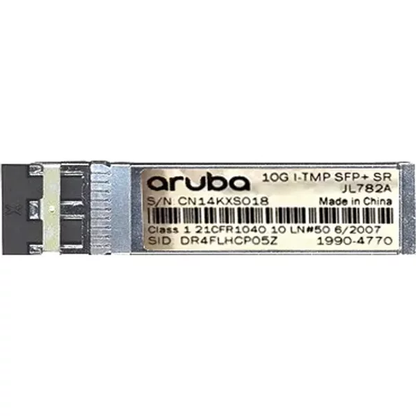 Hp JL782A | Aruba 10Gb/S 10Gbase-Sr Multi-Mode Fibre 300M Lc Connector Sfp+ Transceiver Module-image