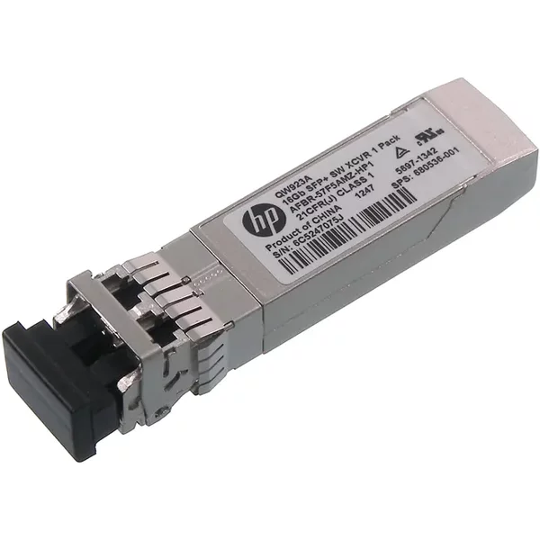 Hp QW923AS | 16Gb/S 16Gbase-Sw Multi-Mode Fibre 850Nm 100M Fibre Channel Duplex Lc Connector Sfp+ Transceiver Module-image