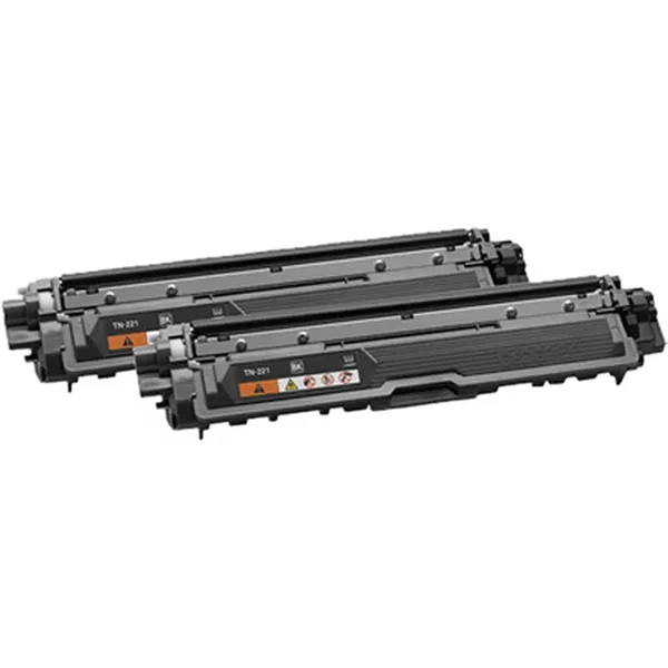 Brother TN2212PK | Standard Yield Toner Black Twin Pack For HL-3140CW/ HL-3170CDW/ HL-3180CDW/ MFC-9130CW/ MFC-9330CDW And MFC-9340CDW-image