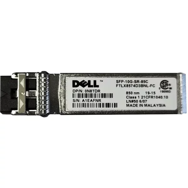 Dell 0N8TDR | 10Gb/S 10Gbase-Sr Multi-Mode Fibre 850Nm 300M Sfp+ Transceiver Module-image