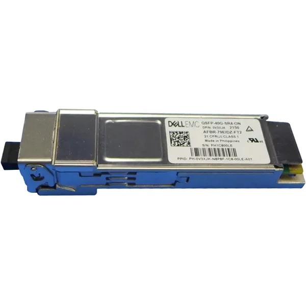 Dell 0V3XJK | 40Gb/S 40Gbase-Sr4 Multi-Mode Fibre 850Nm 150M Mpo Connector Qsfp+ Transceiver Module-image