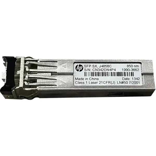 Hp 1990-3662 | Procurve X121 1.25Gb/S 1000Base-Sx Multi-Mode Fibre 850Nm 550M Duplex Lc Connector Sfp Transceiver Module-image