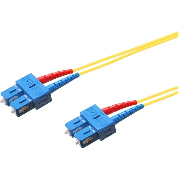 Monoprice 45811 | OS2 Smf Optic Cable SC-SC Ul 3Mm 9/125 Ofnr Duplex Yellow 30M-image