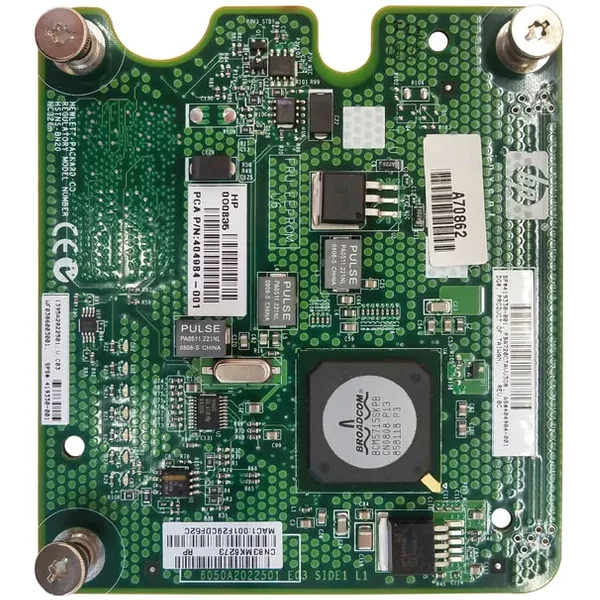 Hp 404984-001 | 2-Ports 1Gb/S 1000Base-T Gigabit Ethernet Pci Express X4 Mezzanine Server Network Adapter Card-image