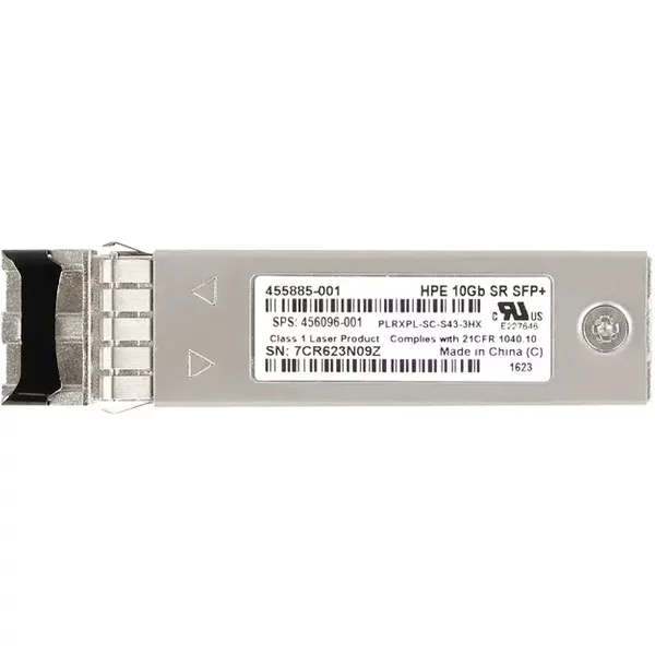 Hp 456096-001 | 10Gb/S 10Gbase-Sr Multi-Mode Fibre 850Nm 300M Duplex Lc Connector Sfp+ Transceiver Module-image