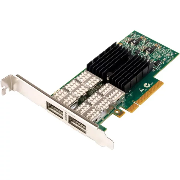 Hp 764616-001 | Infiniband Fdr Dual-Ports Qsfp 56Gb/S Gigabit Ethernet Pci Express 3.0 X8 Network Adapter-image