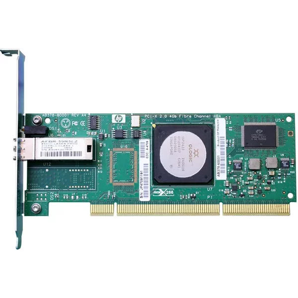 Hp AB378-67102 | Single-Port 4Gb/S 64Bit 266Mhz Fibre Channel PCI-X 2.0 Host Bus Network Adapter-image