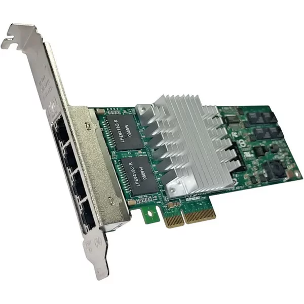 Hp AD339-60001 | NC364T Quad-Ports RJ-45 1Gb/S 1000Base-T Gigabit Ethernet Pci Express X4 Network Adapter-image