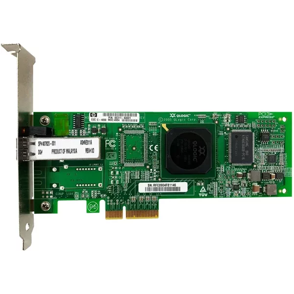 Hp AE311-60009 | Storageworks FC1142SR 4GB Pci-Express X4 Single Port Fibre Channel Ethernet Host Bus Adapter-image