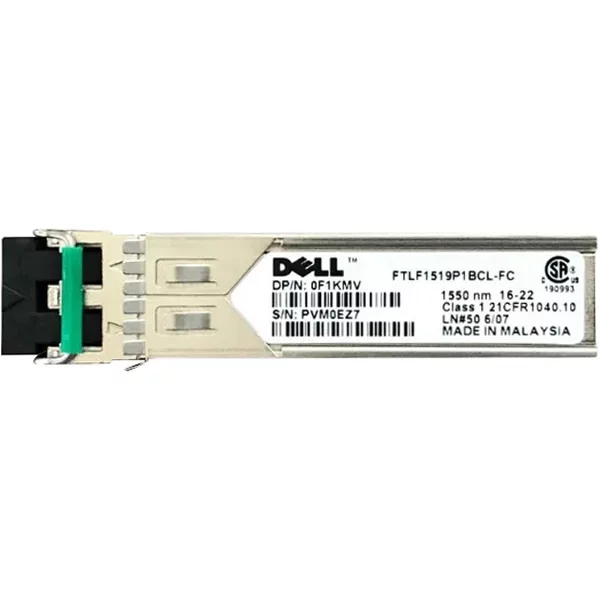 Dell F1KMV | 2Gb/S 1000Base-Zx Single-Mode Fibre 1550Nm 80Km Duplex Lc Connector Sfp Transceiver Module-image