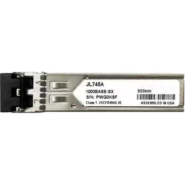 Hp JL745-61001 | Aruba 1Gb/S 1000Base-Sx Multi-Mode Fibre 850Nm 550M Lc Connector Sfp(Mini-Gbic) Transceiver Module-image
