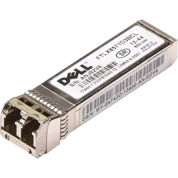 Dell N743D | 10Gb/S 10Gbase-Sr Multi-Mode Fibre 850Nm 300M Duplex Lc Connector Sfp+ Transceiver Module-image