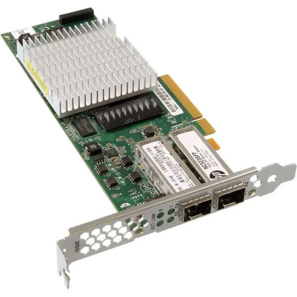 Qlogic QLE3242CUCKBIN1 | Dual-Ports Sfp+ 10Gb/S 10 Gigabit Ethernet Pci Express 2.0 X8 Network Adapter-image