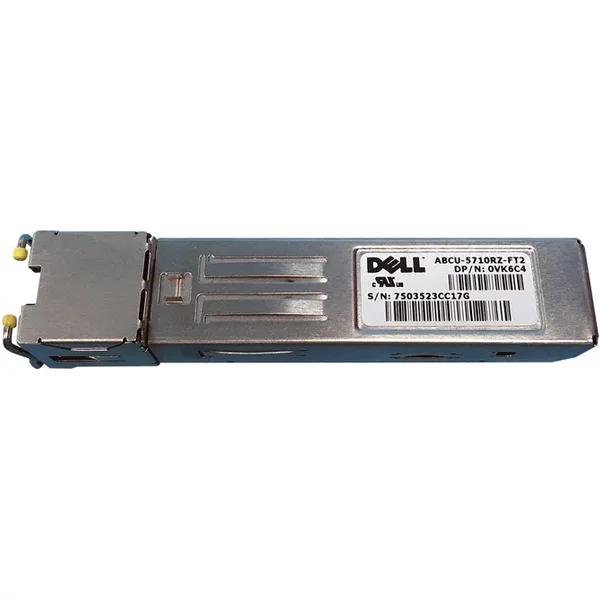 Dell VK6C4 | 1Gb/S 1000Base-T Copper-Mode 100M RJ-45 Connector Sfp Transceiver Module-image