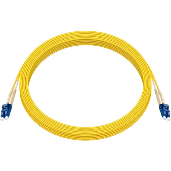 Monoprice 7629 | Smf Optic Cable LC-LC Ul 2Mm 9/125 Ofnr Duplex Yellow 25M-image