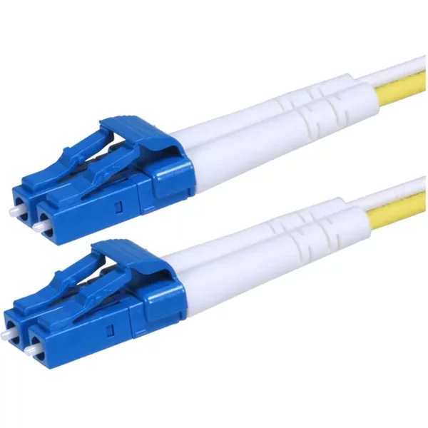 Monoprice 11848 | SMF Optic Cable LC-LC UL 2mm 9/125 OFNR Duplex Yellow 40m