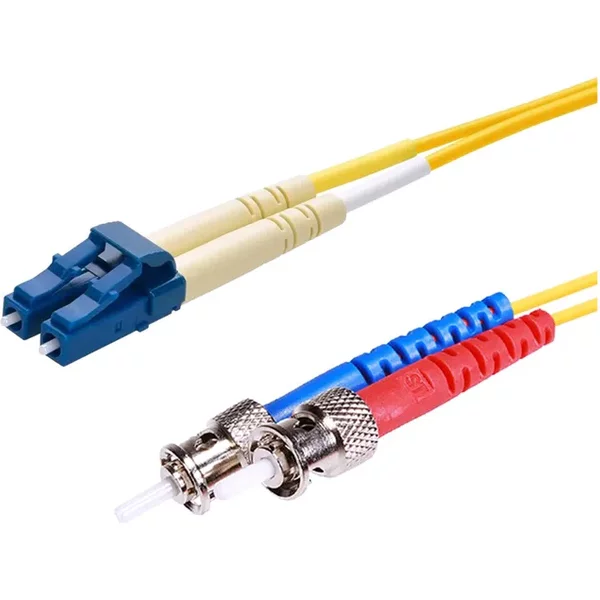 Monoprice 46056 | Smf Optic Cable LC-ST Ul 2Mm 9/125 Ofnr Duplex Yellow 6M-image