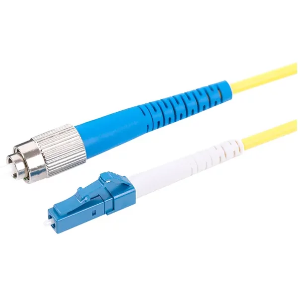 Monoprice 46134 | Smf Optic Cable LC-FC Ul 2Mm 9/125 Ofnr Simplex Yellow 30M-image