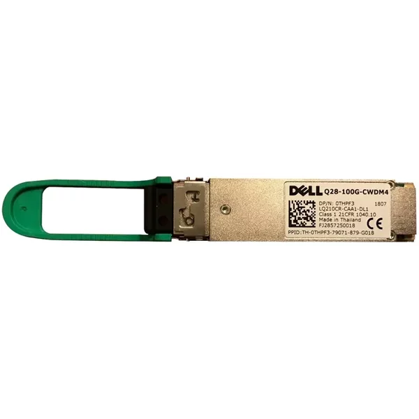 Dell 0THPF3 | 100Gb/S 100Gbase-Cwdm4 Single-Mode Fibre 1310Nm 2Km Lc Connector QSFP28 Transceiver Module-image