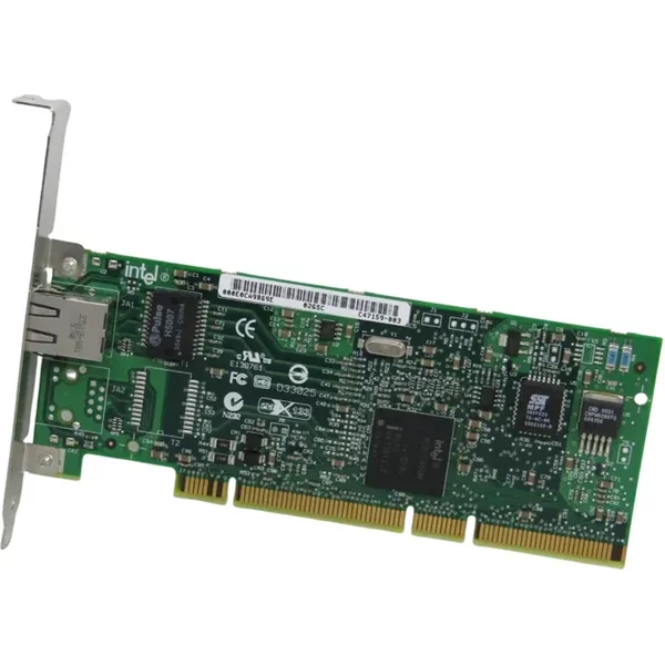 Dell 0W1392 | Single-Port RJ-45 1Gb/S 10Base-T/100Base-Tx/1000Base-T Gigabit Ethernet PCI-X Server Network Adapter By Intel-image