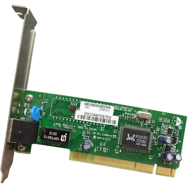 Dell 03K021 | 1-Port 10/100Base-T Pci Express Ethernet Adapter Card-image