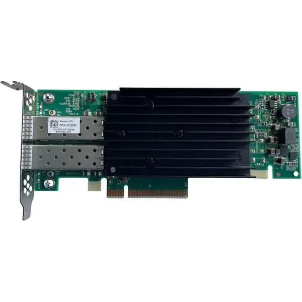 Dell 0332MM | Solarflare SFN8002F 2-Ports 10Gb Sfp+ Lp Pci Express Network Adapter Card-image