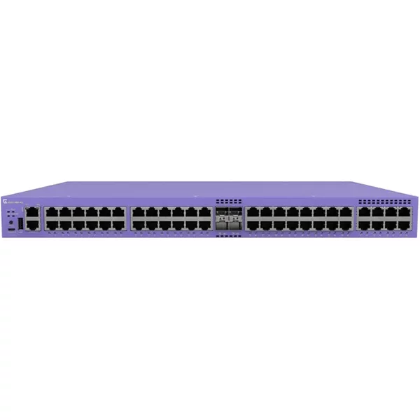 Extreme Networks 4220-48P-4X | 4220 Series 48-Ports 10/100/1000Base-T RJ-45 PoE+ 4-Ports 1/10GBase-X SFP+ Uplink/Stacking Layer 3 Managed Stackable Rack-mountable 1U Gigabit Ethernet Switch