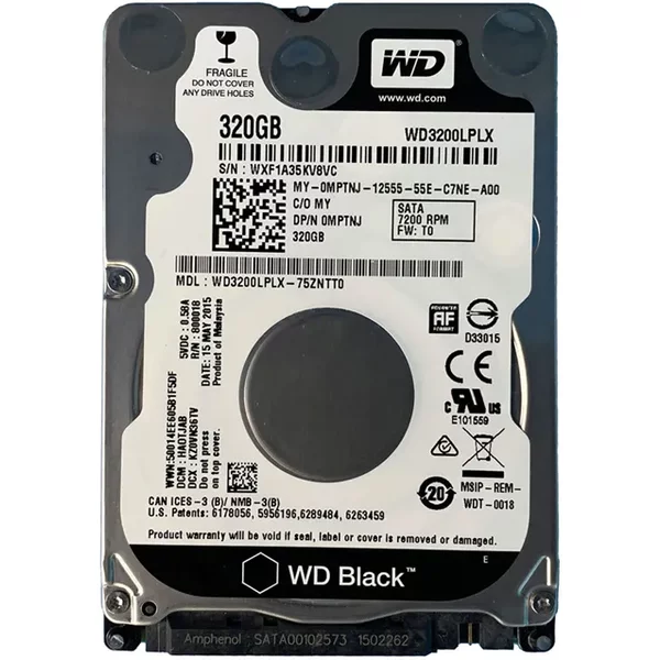 Dell Mptnj | 320GB 7200RPM Sata 6Gb/S 32MB Cache 2.5-Inch Hard Drive-image