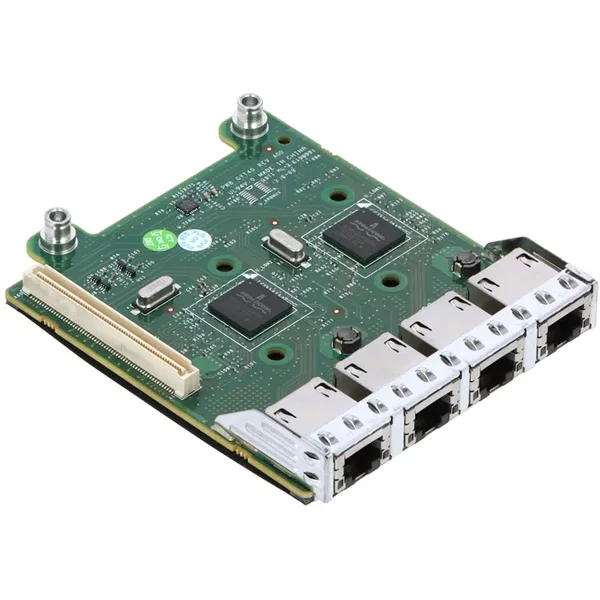 Dell 0FM487 | Broadcom 5720 4 X Ports 1Gbe 1000Base-T Pci Express 2.0 Ethernet Network Interface Card For Poweredge R740-image