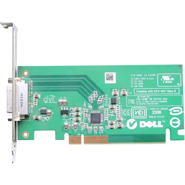 Dell 0KH276 | 64MB Pci Express Dvi Full Height Video Graphics Card-image