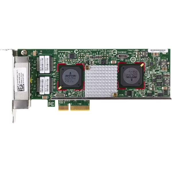 Dell 0P736R | 5709 4 X Ports Pci Express Low Profile Network Interface Card-image