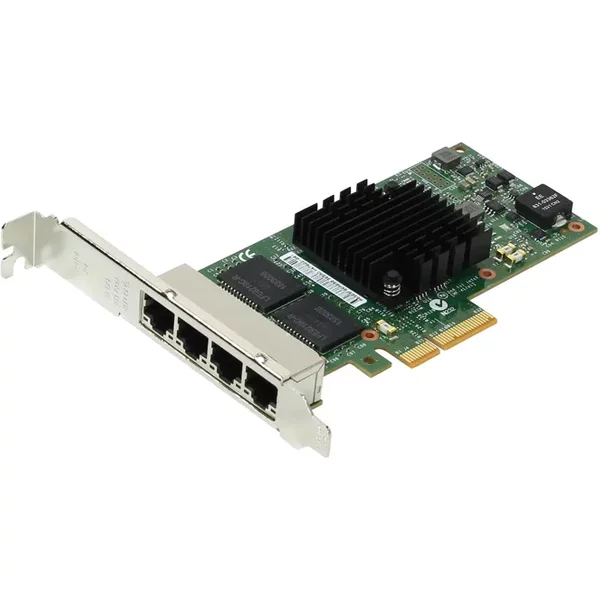 Dell 0THGMP | I350-T4 4 X Ports 1000Base-T RJ-45 Pci Express 2.1 X4 Ethernet Server Network Adapter Card-image