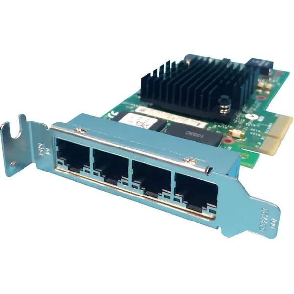 Dell 9YD6K | I350-T4 4 X Ports 1000Base-T RJ-45 Pci Express 2.1 X4 Half Height Ethernet Server Network Adapter Card-image