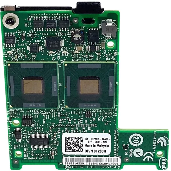 Dell T280R | 4 X Ports 1Gbe Gigabit Ethernet Mezzanine Card For Poweredge M600-image