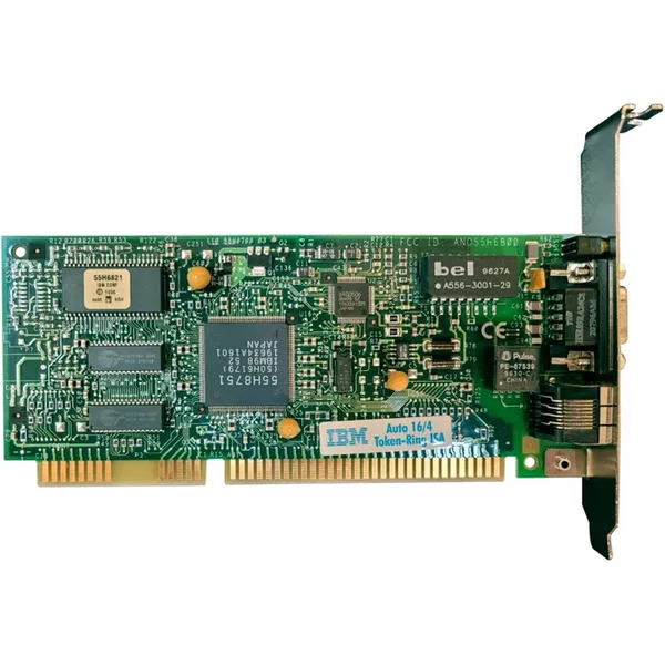 Ibm 55H6798 | 16/4 Auto Token Ring Isa Adapter-image