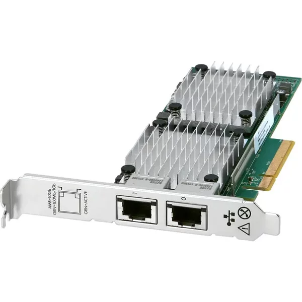 Hp 656594-001 | 2 X RJ45 Ports 10Gb/S 10Gbase-T Pci-Express 2.0 X8 530T Network Ethernet Adapter-image