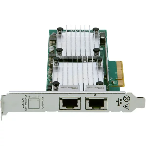 Hp 656596-B21 | 2 X RJ45 Ports 10Gb/S 10Gbase-T Pci-Express 2.0 X8 530T Network Ethernet Adapter-image