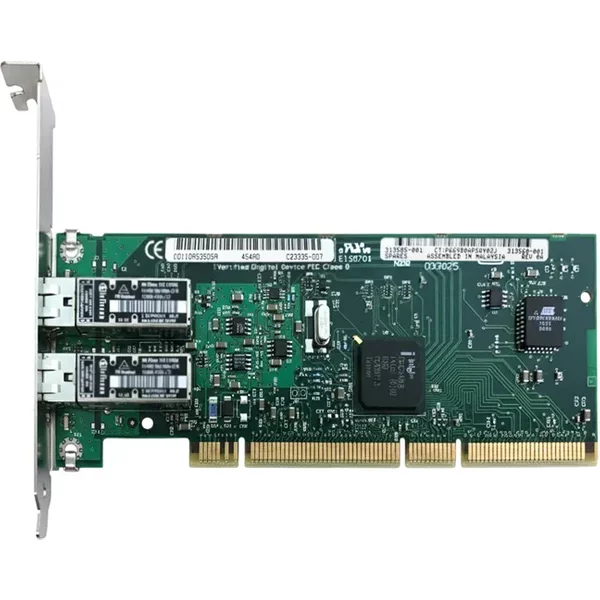 Intel NC6170 | Hp Dual-Ports Lc 1Gb/S 1000Base-Sx Gigabit Ethernet 133Mhz Pci-X Server Network Adapter-image