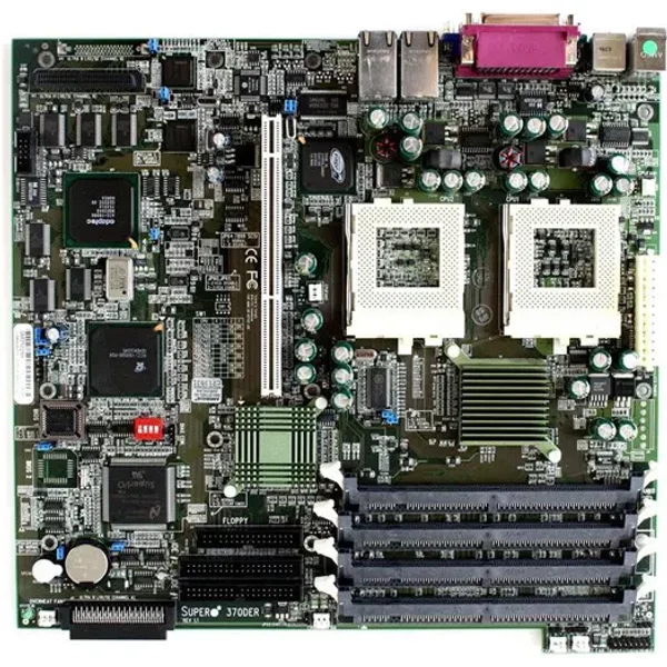 Supermicro 370DER | Socket FCPGA370 Atx System Board (Motherboard) Supports 2X Pentium Iii Series Sdram-image