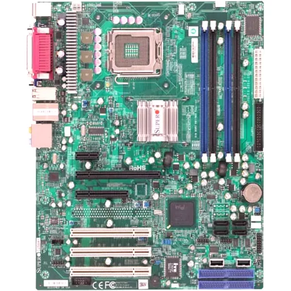 Supermicro C2SBA+II-O | C2SBA+II Socket LGA775 Intel G33 Chipset Atx System Board (Motherboard) Supports Core 2 Duo/Quad DDR2 4X Dimm-image