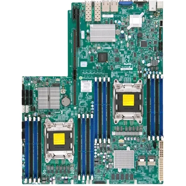 Supermicro MBD-X9DRW-7TPF-B | Socket LGA2011 Intel C602 Chipset Proprietary Wio System Board (Motherboard) Supports 2X Xeon E5-2600/E5-2600 V2 Series DDR3 16X Dimm-image