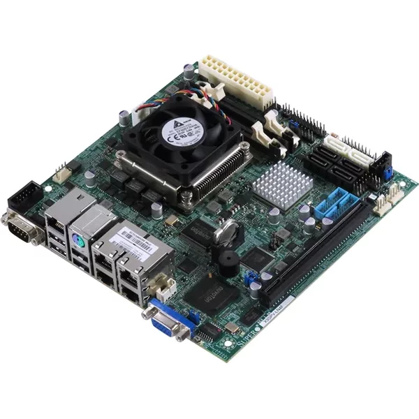 Supermicro MBD-X9SPV-LN4F-3QE-O | X9SPV-LN4F-3QE Socket FCBGA1023 Intel QM77 Express Chipset Mini-Itx System Board (Motherboard) Supports Core I7-3612Qe DDR3 2X Dimm-image